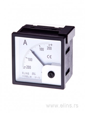 Ampermetar CP-72  X-0-X A /60mV